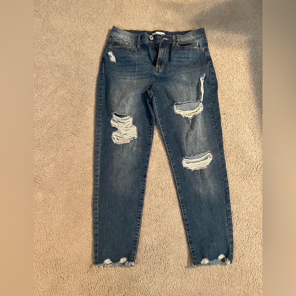 NEW- high waist mom jeans